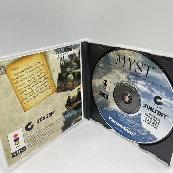 Myst (3DO, 1995) Complete In Box - Picture 4 of 10